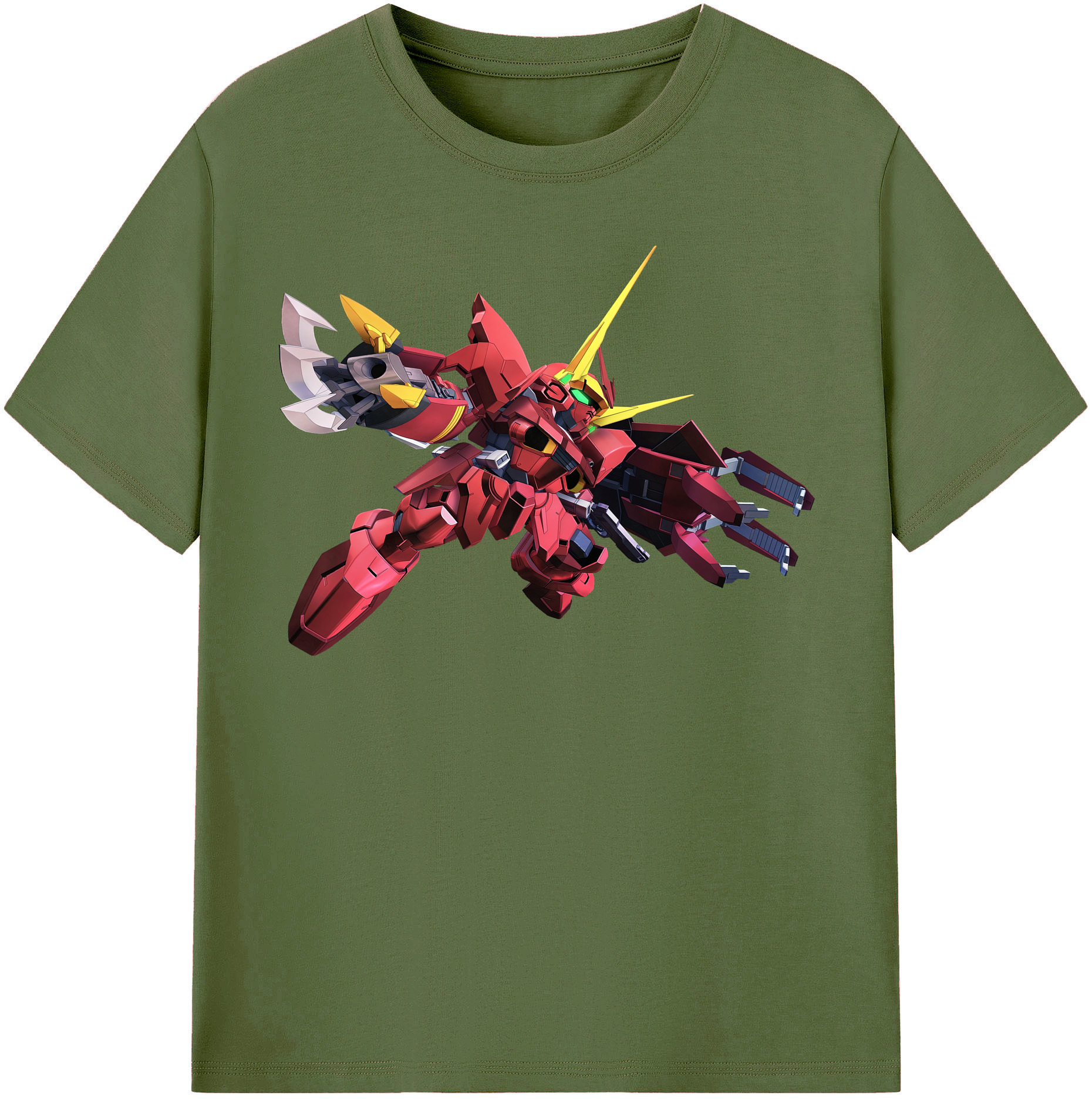 （画像用） 機動戦士ガンダム Mobile Suit Gundam 綿100％半袖Tシャツ（フロントプリント）